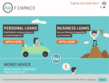 Tablet Screenshot of fairfinance.org.uk